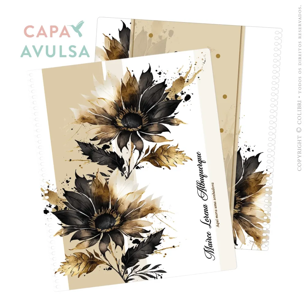 Capa Avulsa Bloom Gold