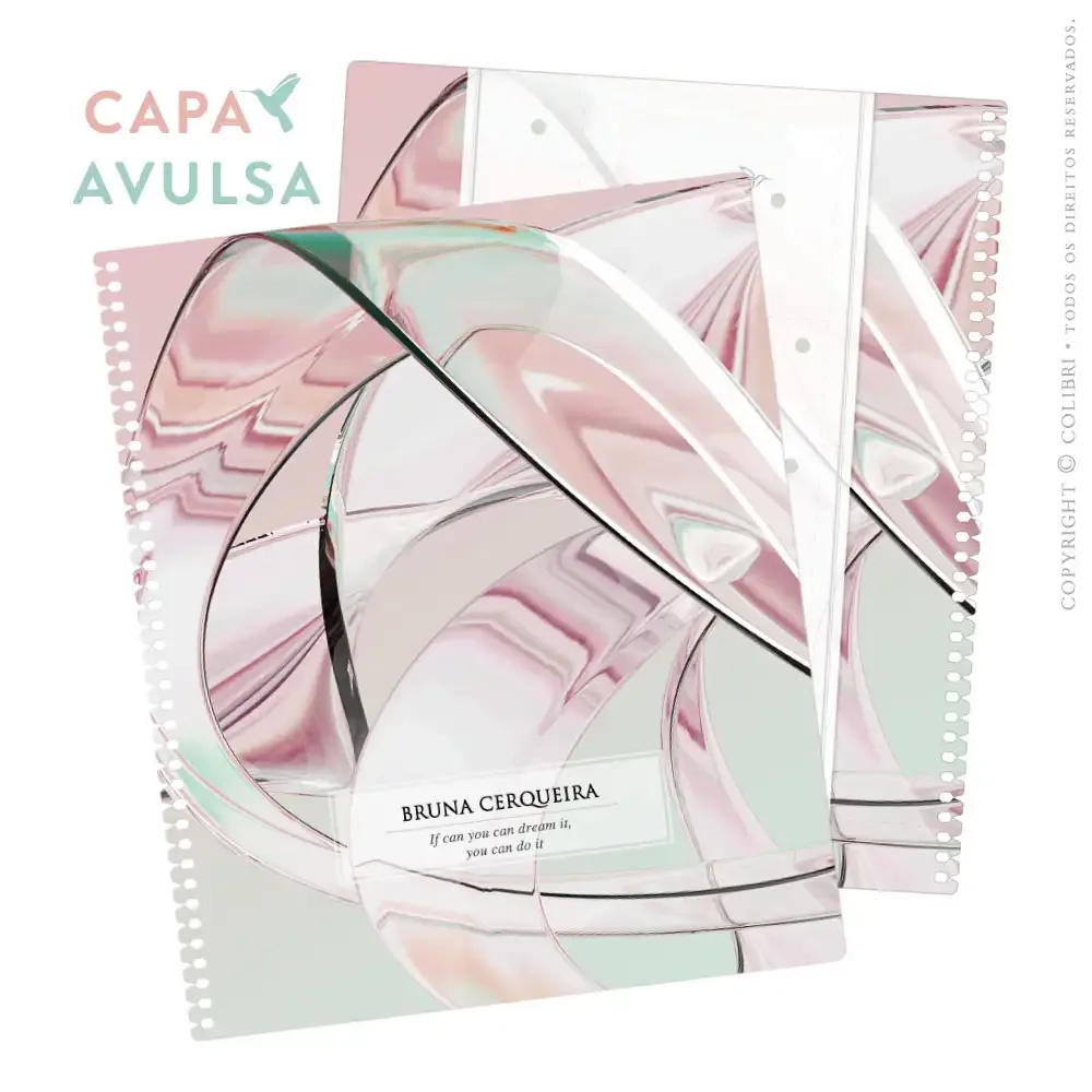 Capa Avulsa Glass Colors