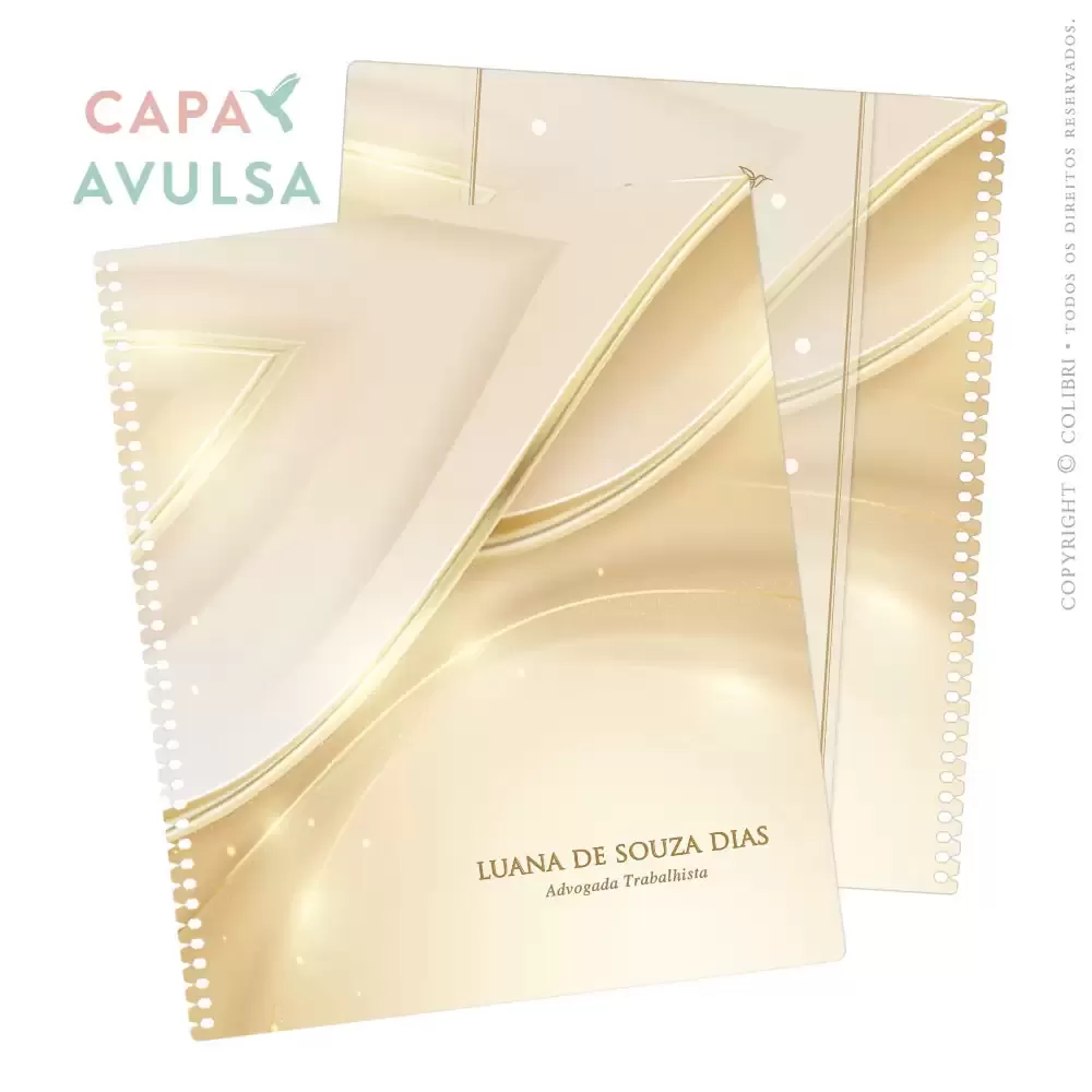 Capa Avulsa Luxury Gold
