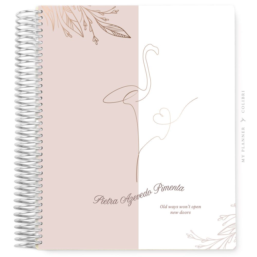 My Planner Datado 2022 Lines Flamingo