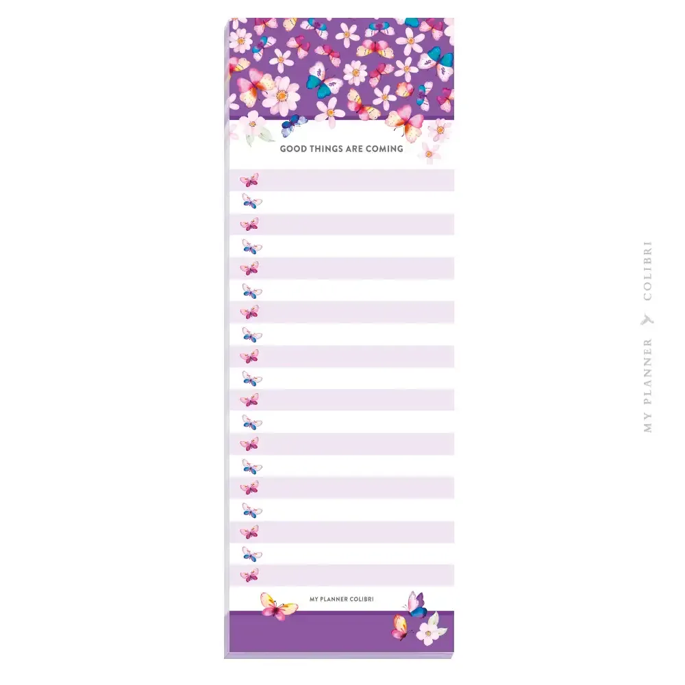 Bloco Butterfly Notes
