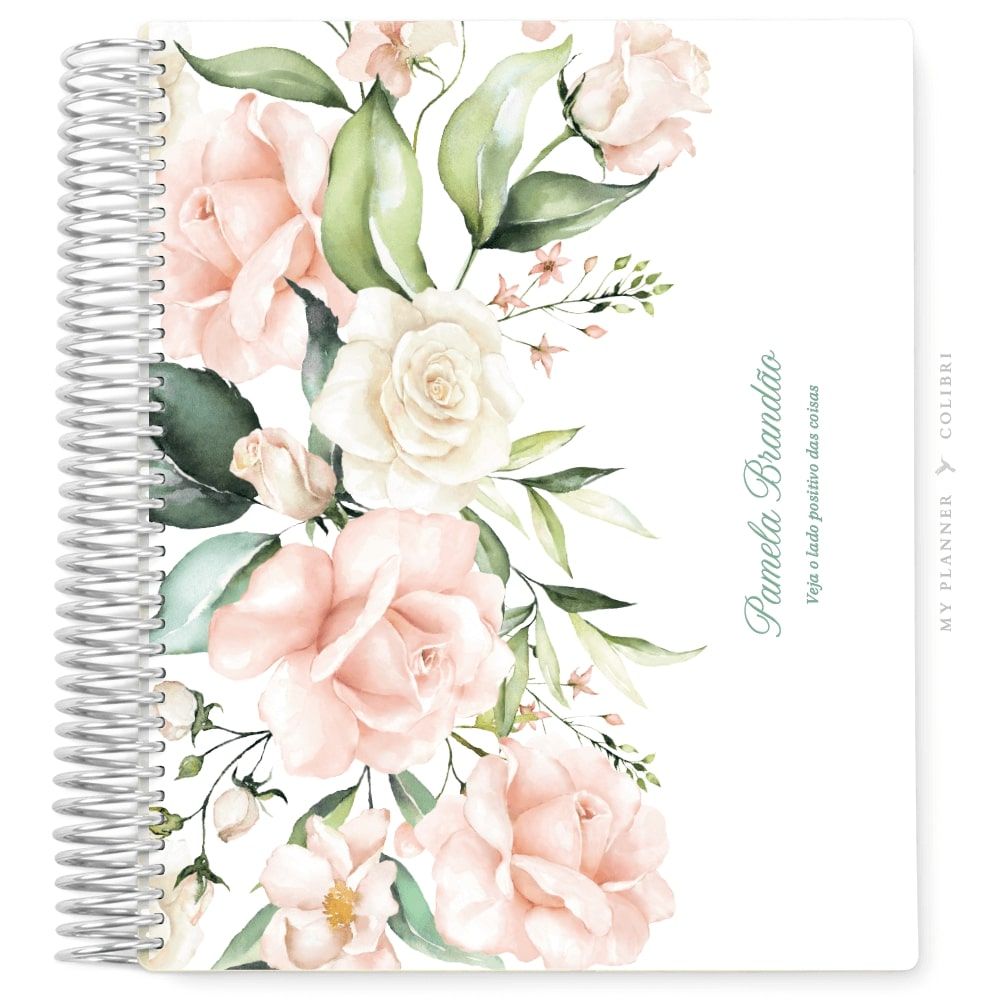 My Planner Datado 2022 Rose Flower Elegance I