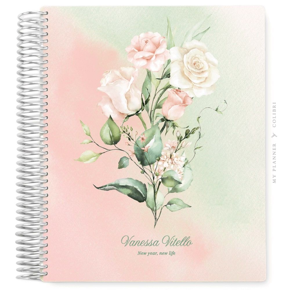 My Planner Datado 2022 Rose Flower Love II